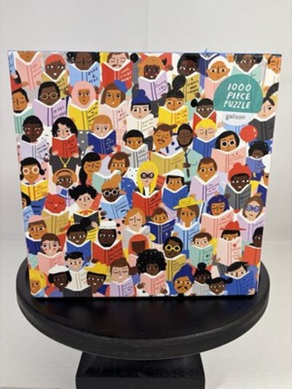NEW Galison Book Club 1000 Piece Puzzle Carolyn Suzuki Books Readers